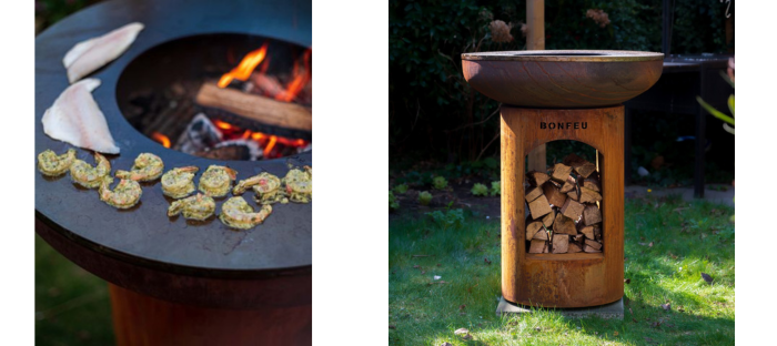 bonbiza buiten koken bonfeu